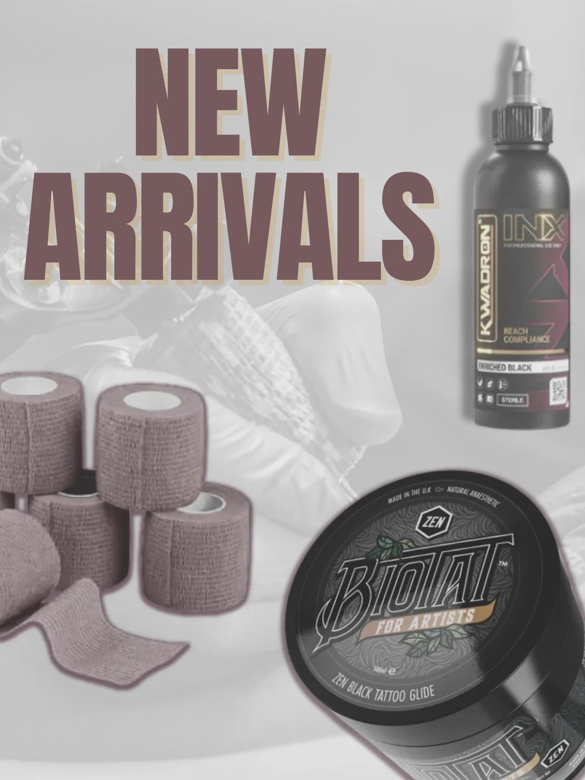 New Arrivals Tattoo Products