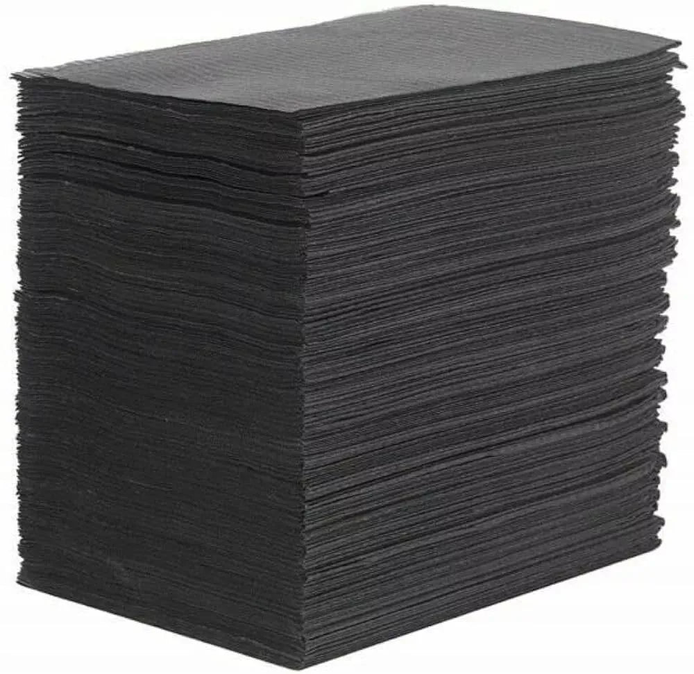 Black Lap Towels | Black Lap Cloth for Tattoo Station (50,100,125) Pcs Box - Tattoo Boutique