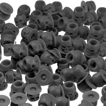 Black Skull tattoo ink cup