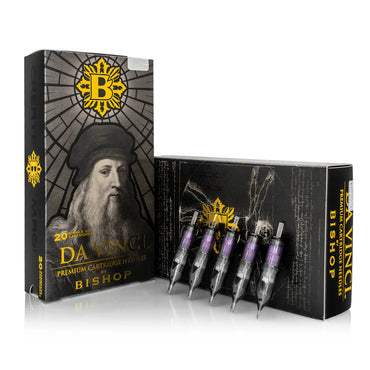 Bishop Da Vinci V2 Round Liner Needle Cartridges - Tattoo Boutique