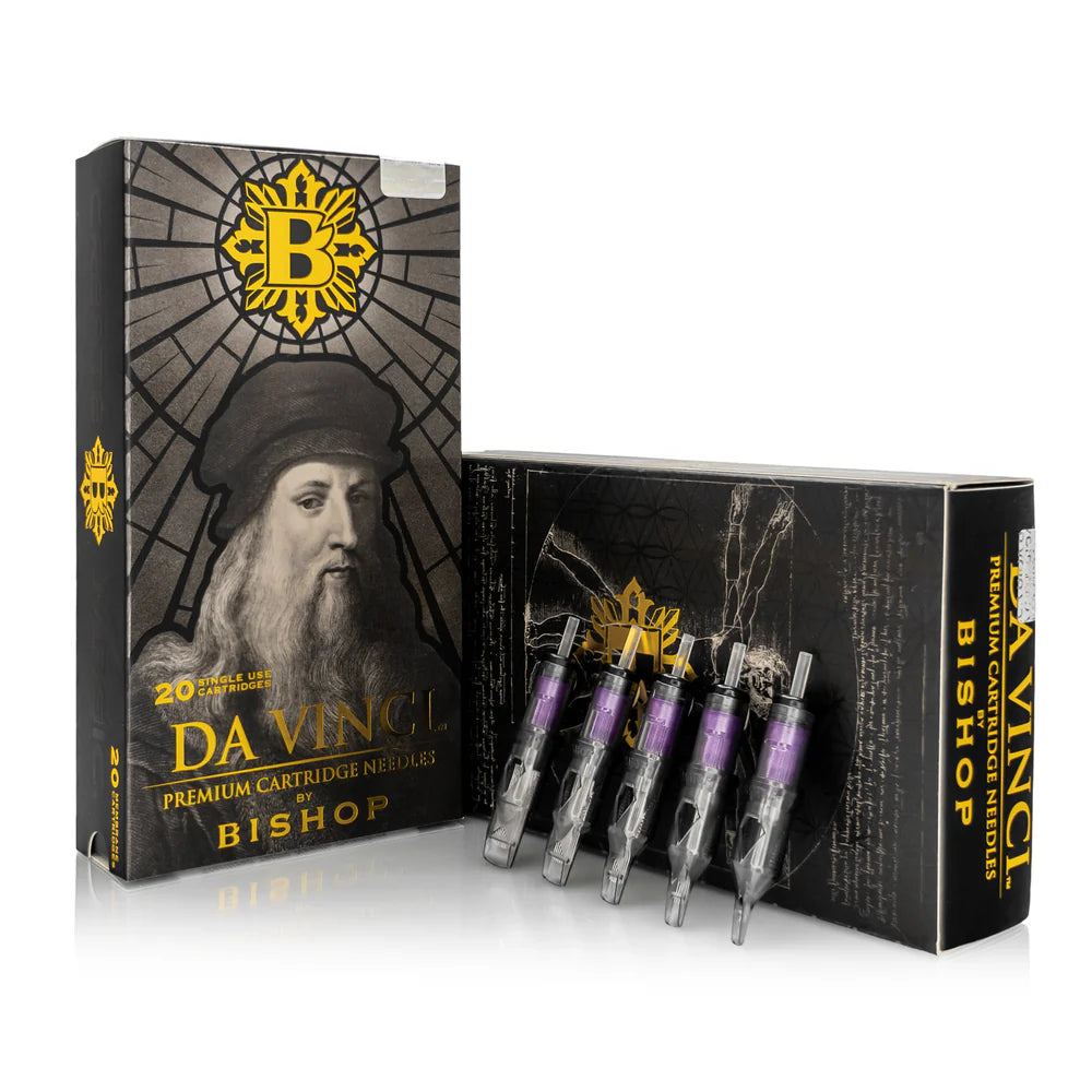 Bishop Da Vinci V2 Curved Magnum Cartridge Needles (RM) - Tattoo Boutique