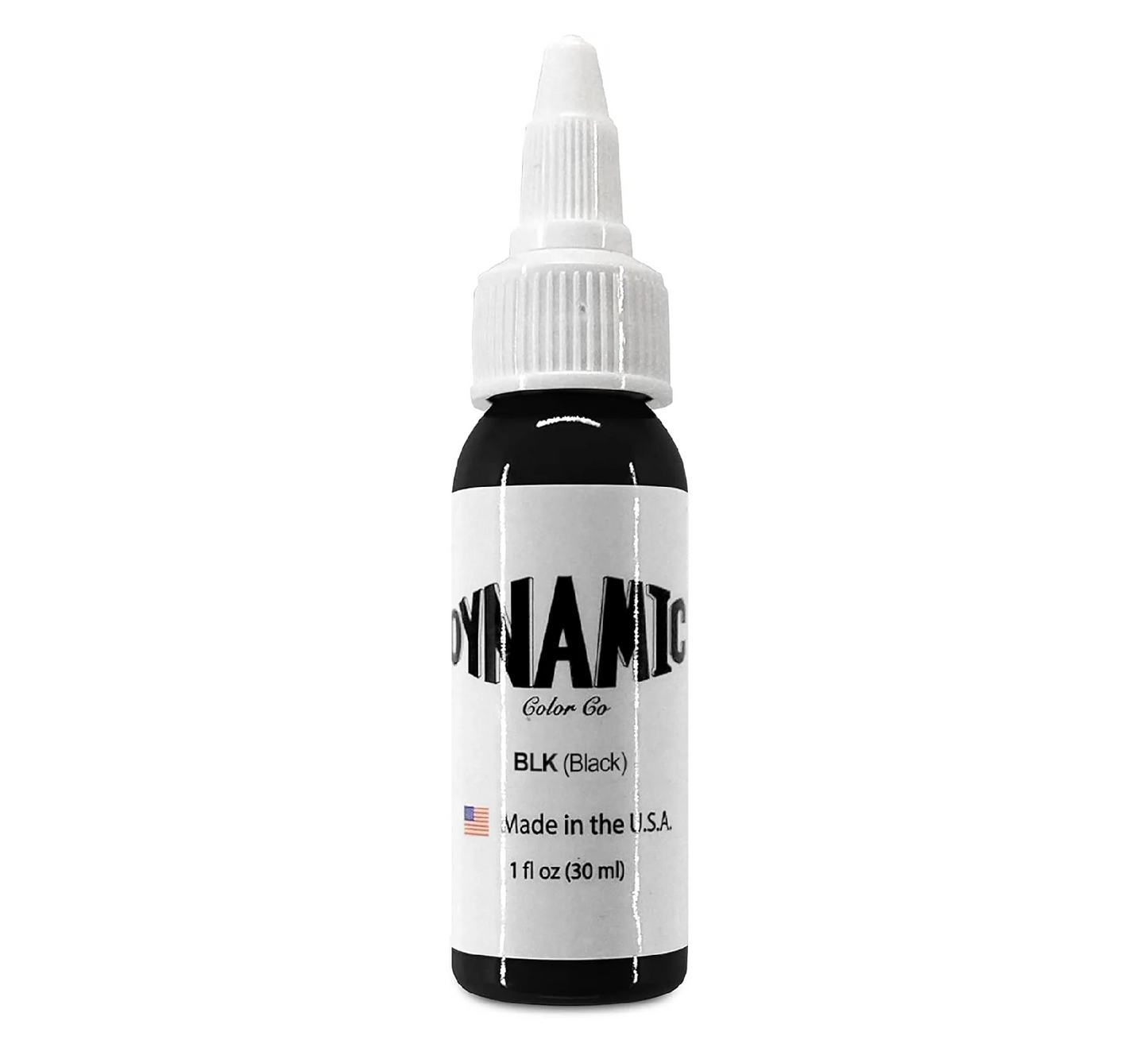 DYNAMIC Ink Black 30ml (1oz) - Tattoo Boutique