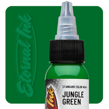 Eternal Ink Jungle GREEN | 30ml (1oz) Bottle - Tattoo Boutique