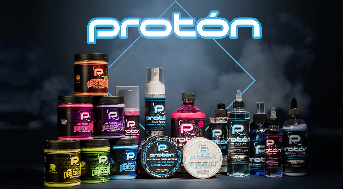 PROTON Stencil Remover & Skin Cleanser - Blue - Tattoo Boutique