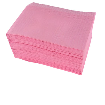 Pink Lap Towels | Pink Lap Cloth for Tattoo Station (50Pcs Box ) - Tattoo Boutique