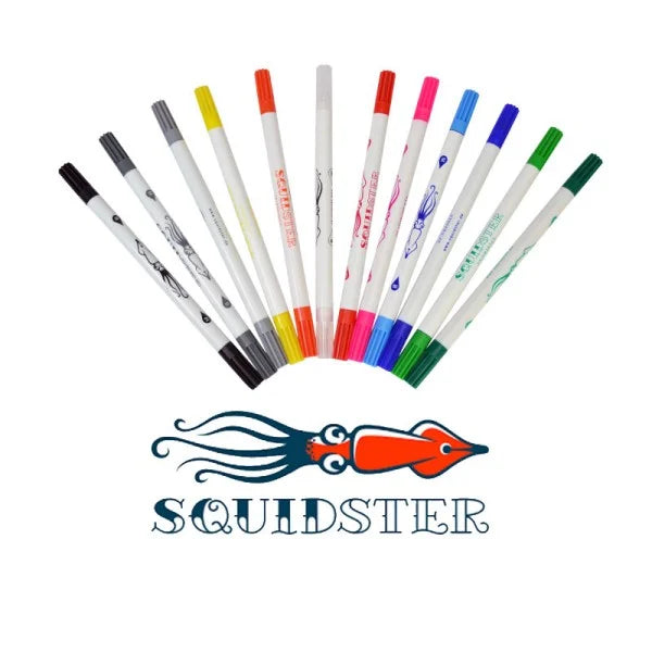 SQUIDSTER Skin Markers - Dual Ended FreeHand Tattoo Marker - Tattoo Boutique