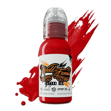 World Famous Ink - Sailor Jerry RED 30ml (1oz) - Tattoo Boutique