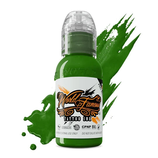 World Famous Ink - Everglades GREEN 30ml (1oz) - Tattoo Boutique