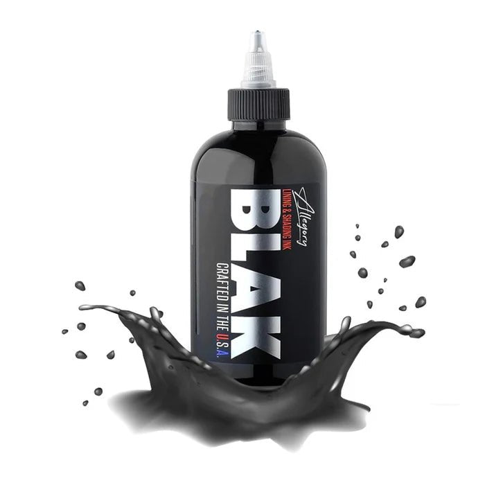 Allegory Blak Tattoo Ink 250ml bottle