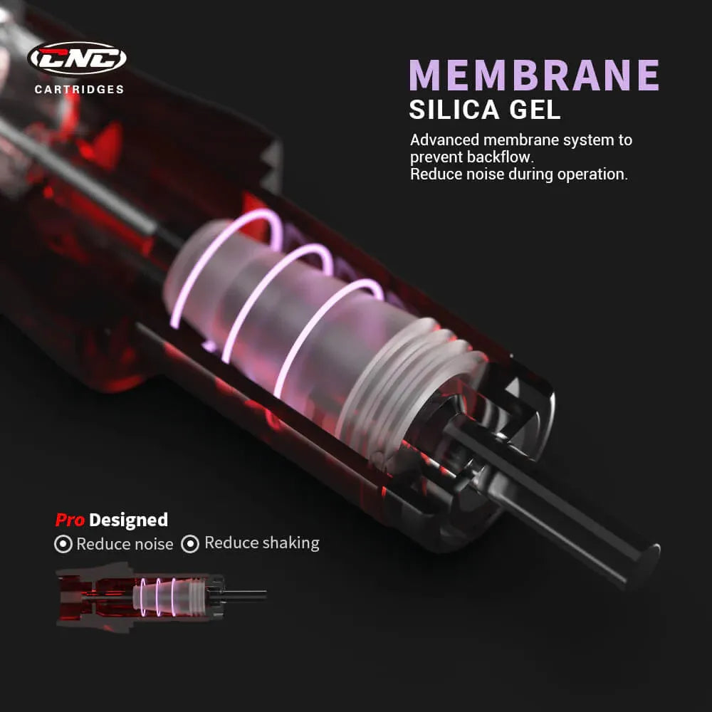 CNC Police Round Liner Cartridges | RL Tattoo Needle Cartridges - Tattoo Boutique