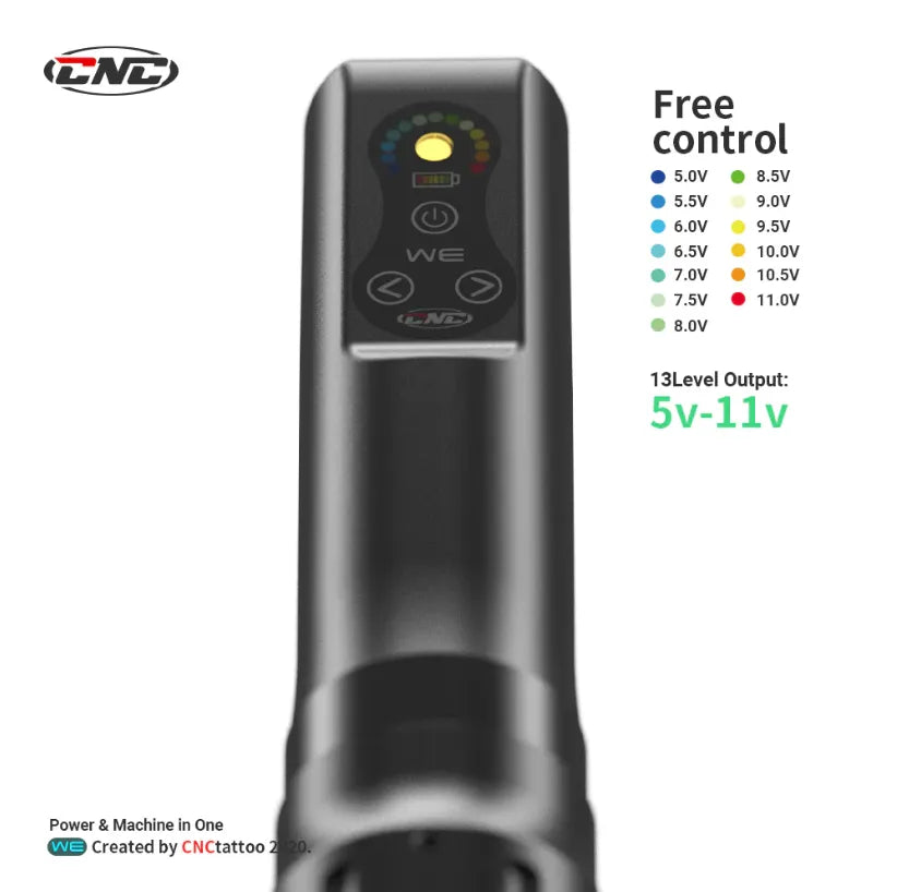 CNC X-WE Wireless Tattoo Pen Machine - Tattoo Boutique