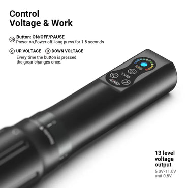 CNC X-WE Wireless Tattoo Pen Machine - Tattoo Boutique