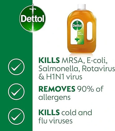 Dettol disinfectant bottle