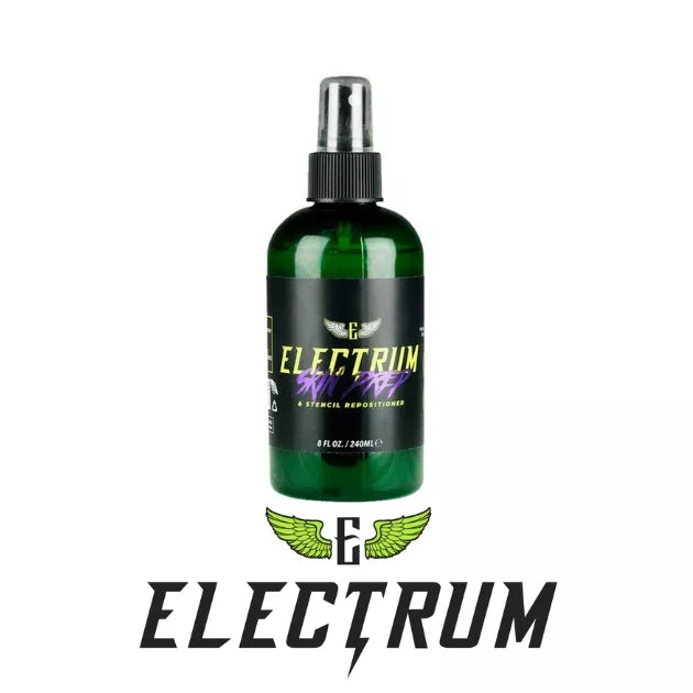 Electrum stencil remover and skin prep