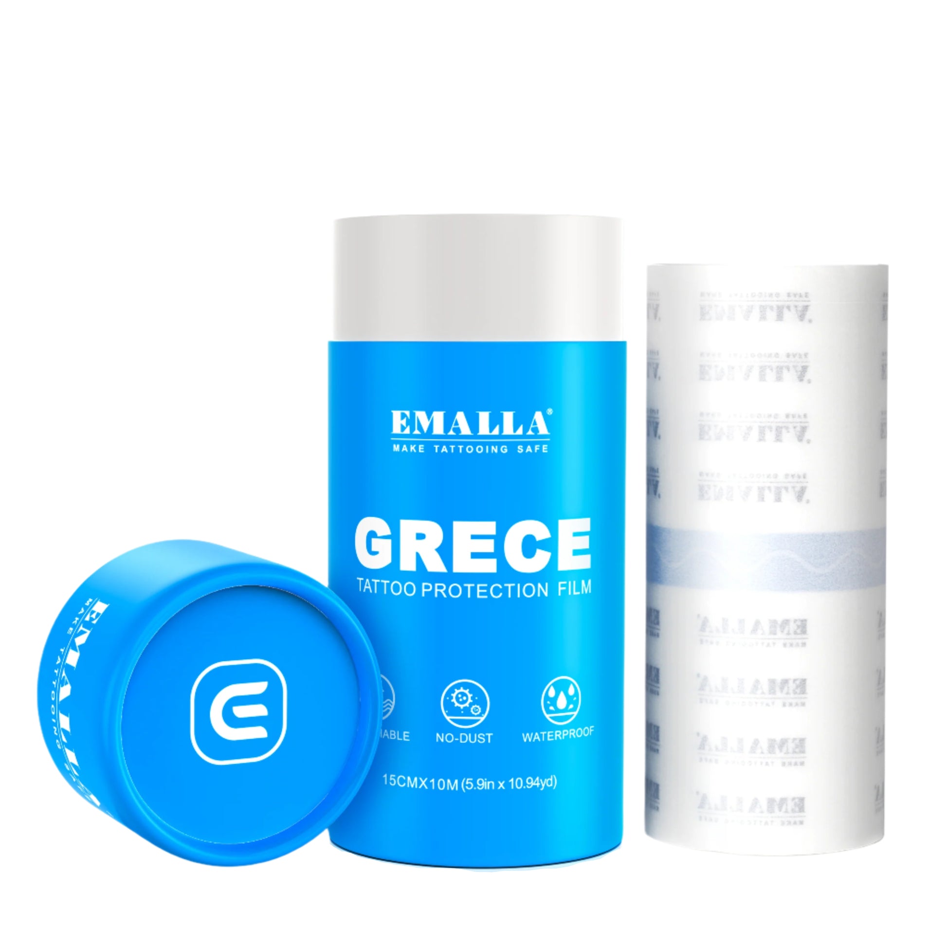 EMALLA Grece 0.02mm Matte Tattoo Protection Film - Tattoo Boutique