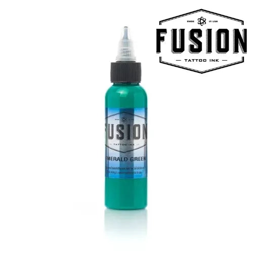 Fusion Emerald Green Tattoo Ink 30ml bottle