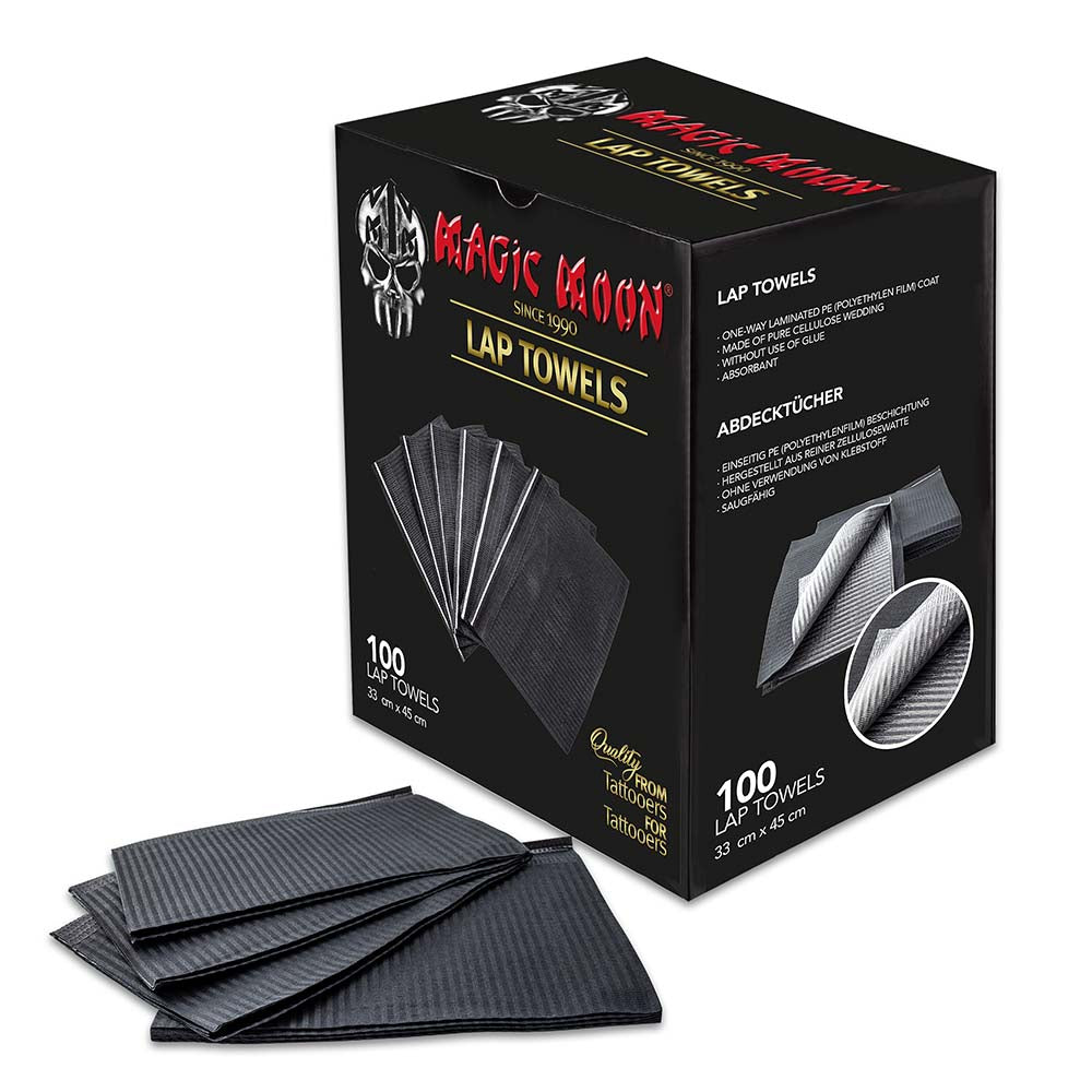 MAGIC MOON Lap Towels 100 Pcs Box - Tattoo Boutique