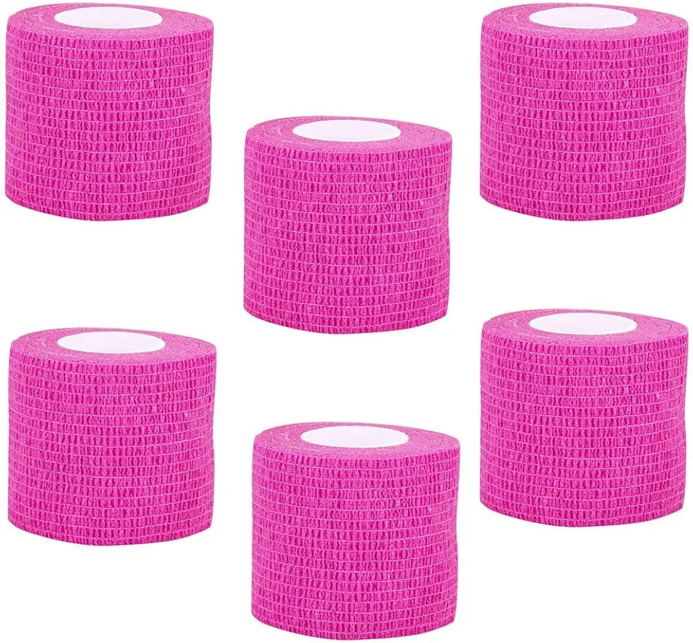 Grip Wrap 50MM x 4.5M - PINK Non Woven - Tattoo Boutique