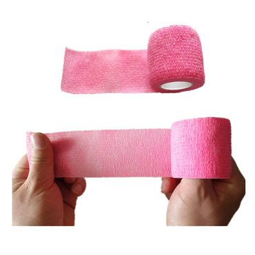 Grip Wrap 50MM x 4.5M - PINK Non Woven - Tattoo Boutique