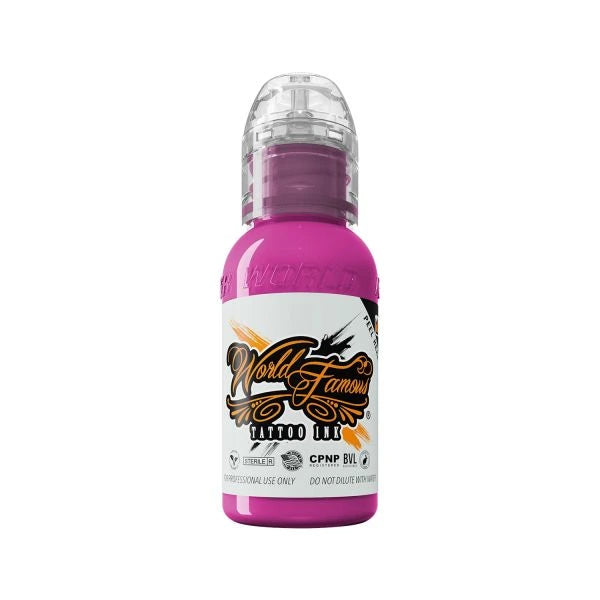 World Famous Tattoo Ink – Rushmore Magenta 30ml (1oz) - Tattoo Boutique
