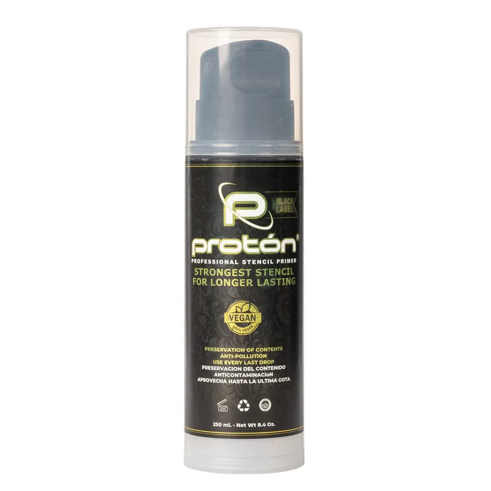 PROTON BLACK LABEL Stencil Primer AIRLESS SYSTEM- 250ml - Tattoo Boutique