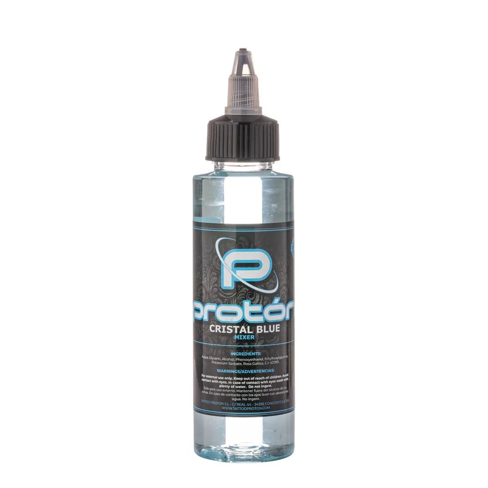 PROTON Cristal Ink Shading Solution - Blue INK Diluent - Tattoo Boutique