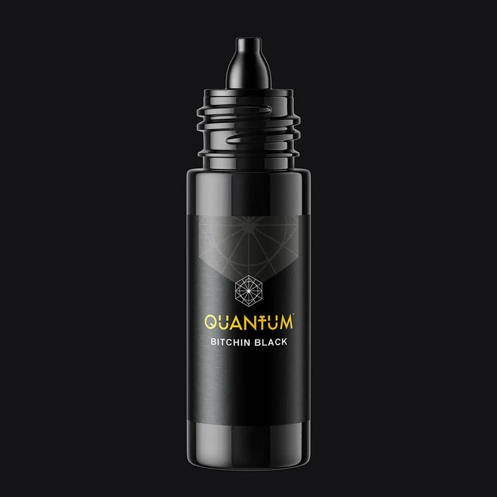 Professional black tattoo ink with 80 percent pigment