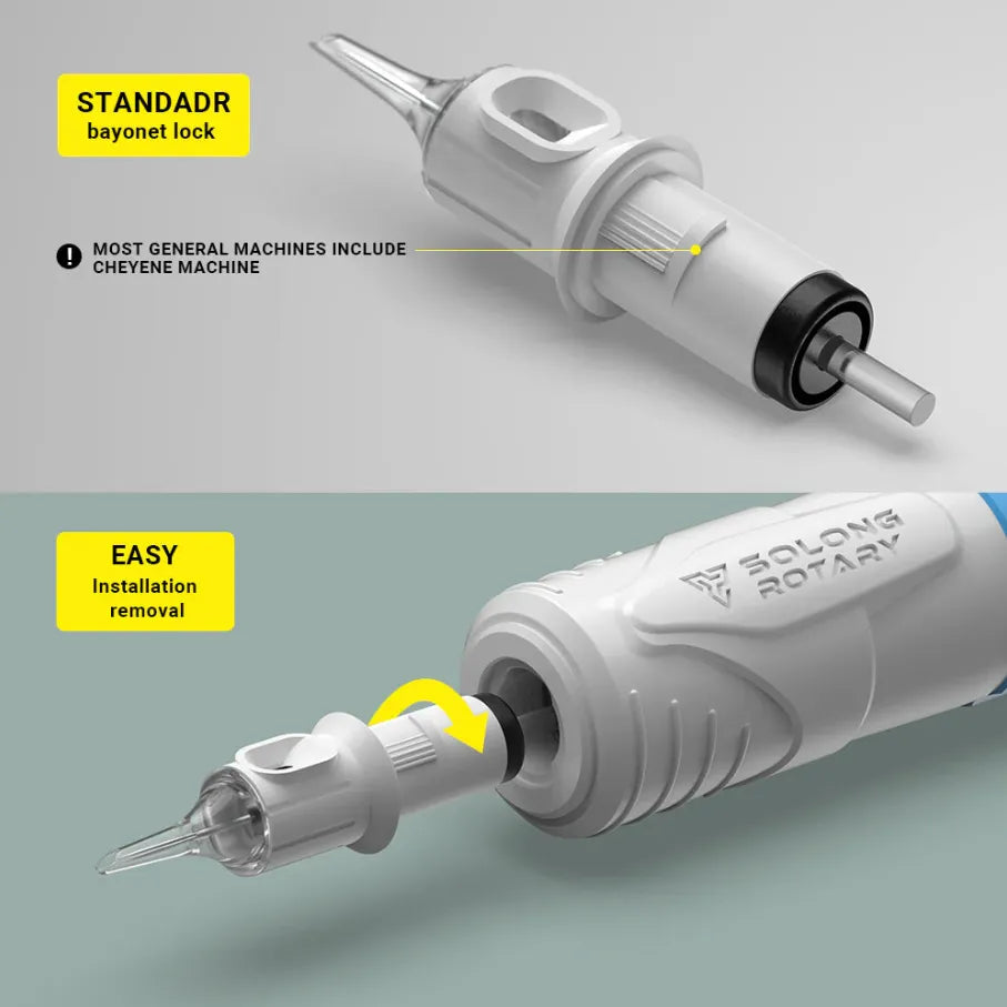 CNC QUELLE Round Liner Cartridges | RL Tattoo Needle Cartridges - Tattoo Boutique
