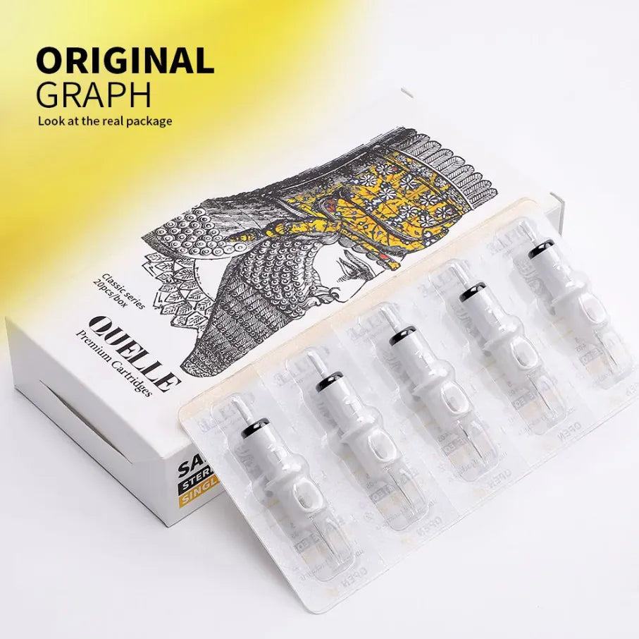 CNC QUELLE Round Liner Cartridges | RL Tattoo Needle Cartridges - Tattoo Boutique