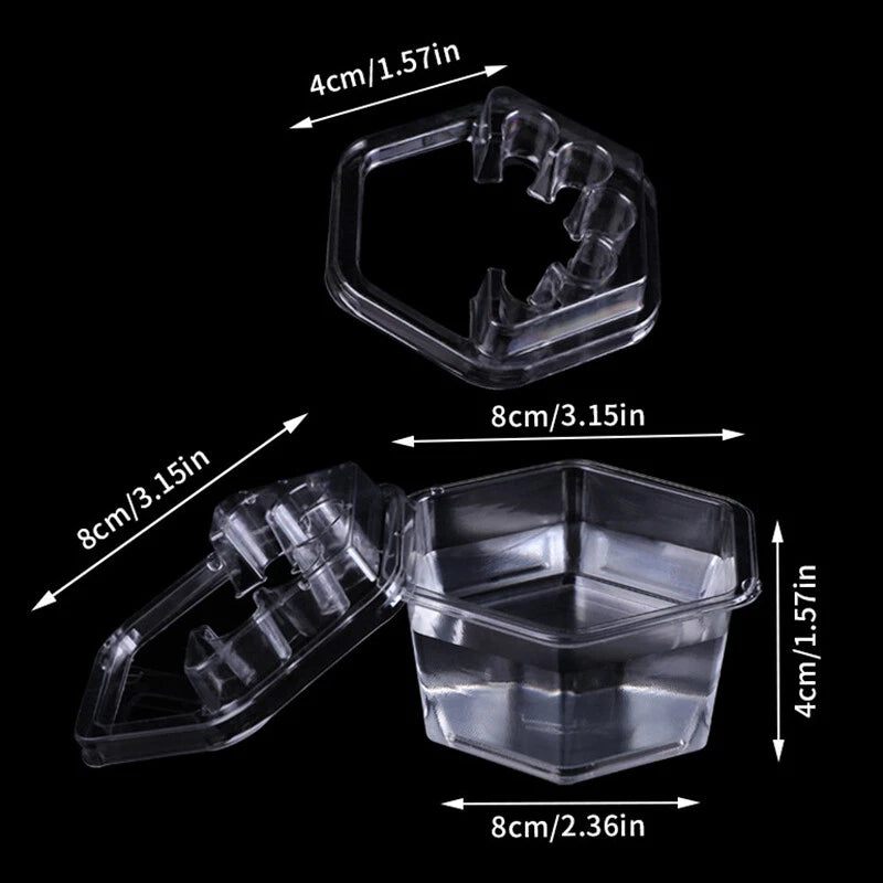 tattoo cartridge holder with dimensions labeled on a black background