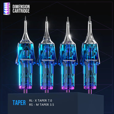 CNC Dimension Round Shader Cartridges - RS - Tattoo Boutique