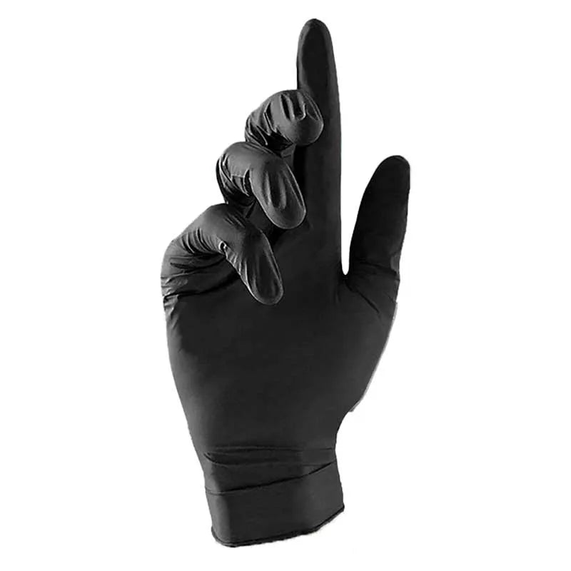 UNIGLOVES Black Pearl Nitrile Gloves for Tattoo - Box of 100 - Tattoo Boutique