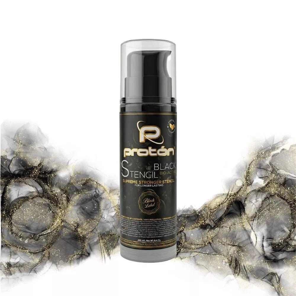 Proton Black Label stencil gel for professional artists