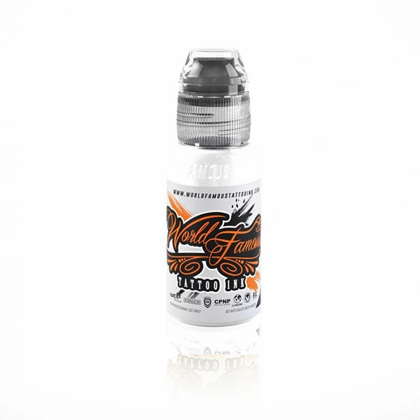 World Famous Tattoo Ink – White House 30ml (1oz) - Tattoo Boutique