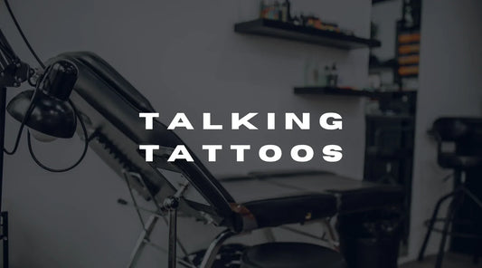 cover for a blog post about a chat with tattoo artist and their favourite products 