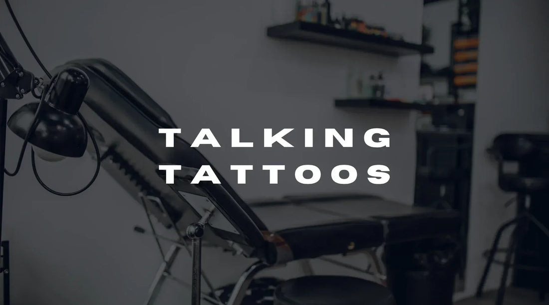 cover for a blog post about a chat with tattoo artist and their favourite products 