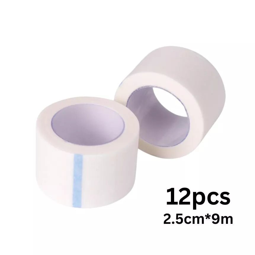 Two microporous tape 2.5cm x 9m