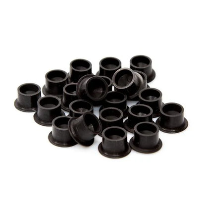 Silicone tattoo ink cup black, on a white background