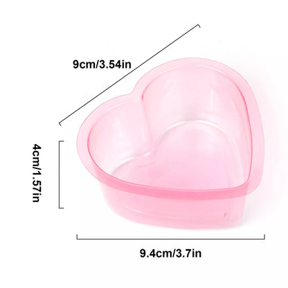 A Disposable tattoo rinse cup for professional studios shown on a white background with measurement lines and text indicating dimensions: 9 cm / 3.54 in across the top, 9.