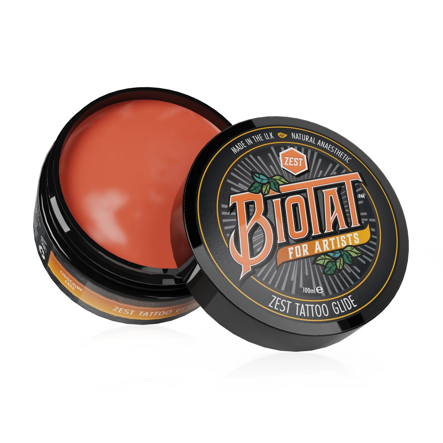 Orange tattoo glide with Zest fragrance by Biotat