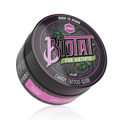 Biotat Candy Numbing Tattoo Glide 100ml jar