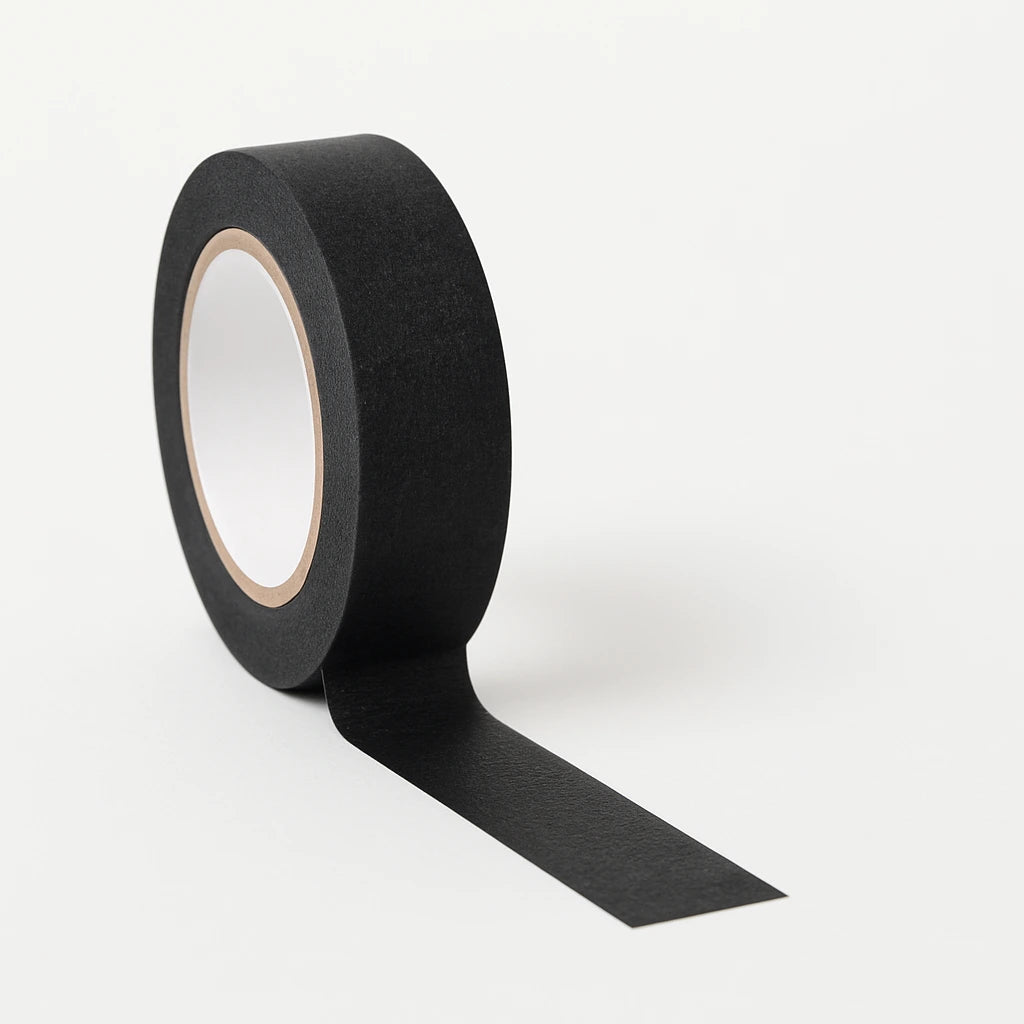 Black tattoo paper tape