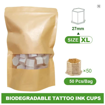Biodegradable Tattoo Ink Cups