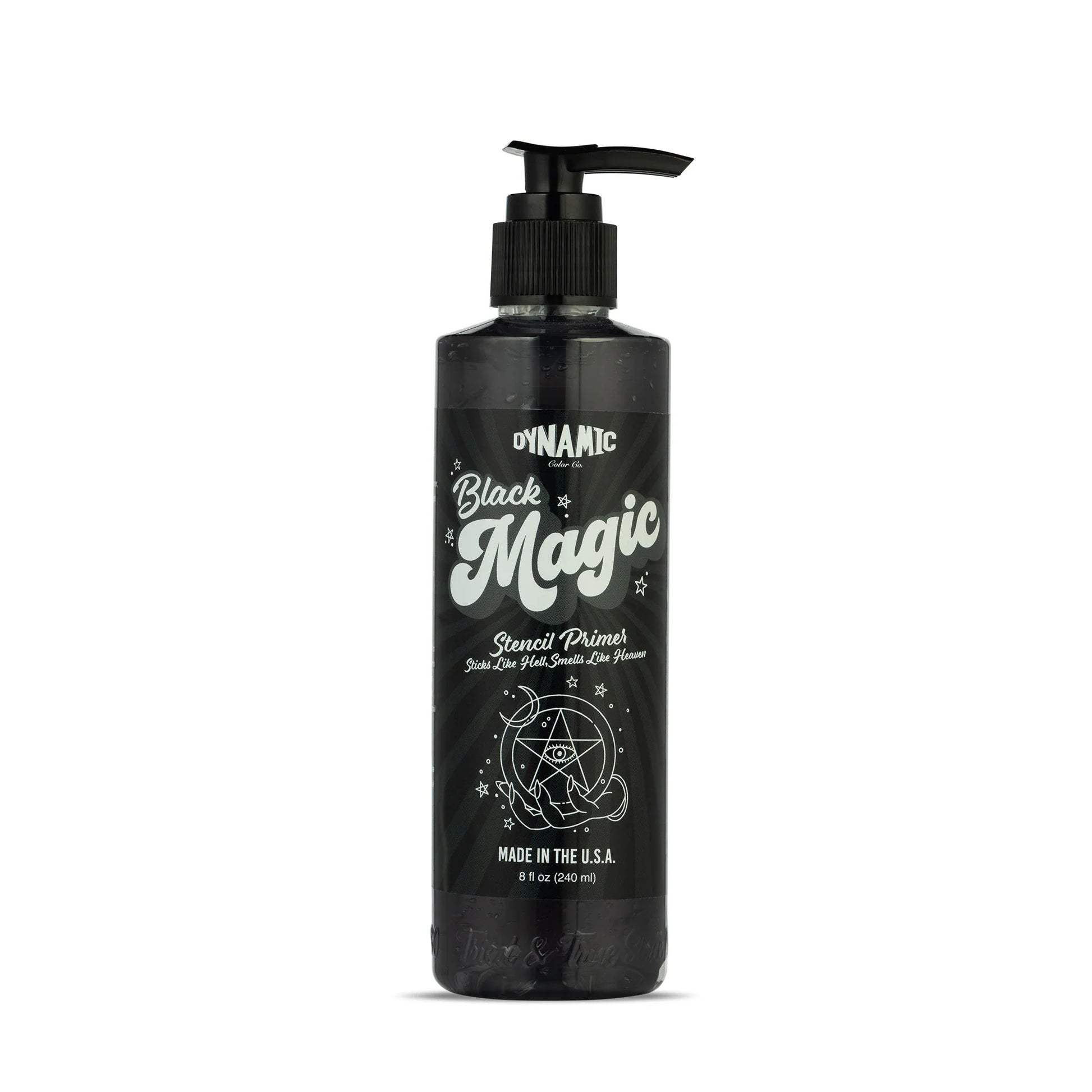 Dynamic Color Black Magic Stencil Solution 8oz bottle