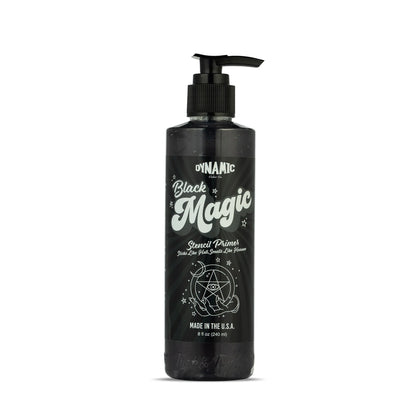 Dynamic Color Black Magic Stencil Solution 8oz bottle