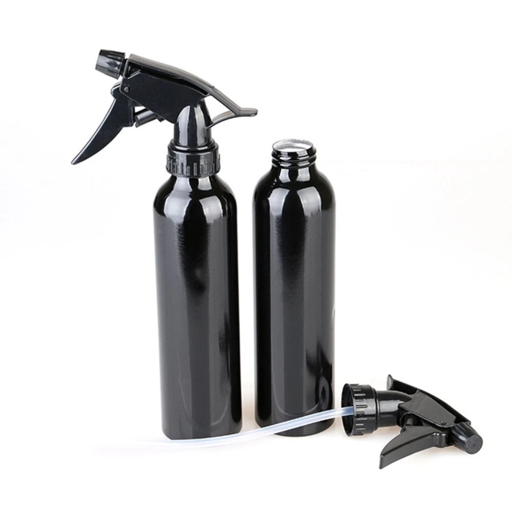 Black Aluminium Spray Diffuser Bottle for Tattoo Artists