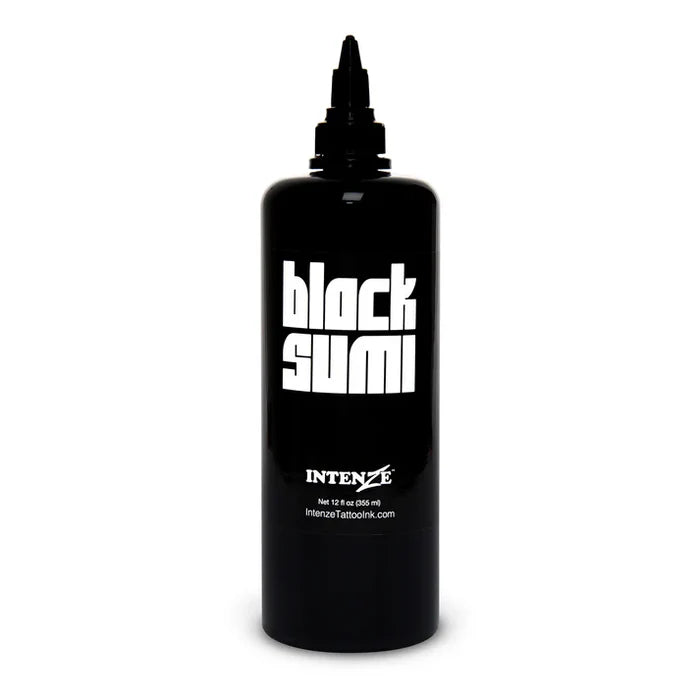 Intenze Japaneze Black Sumi Tattoo Ink 360ml