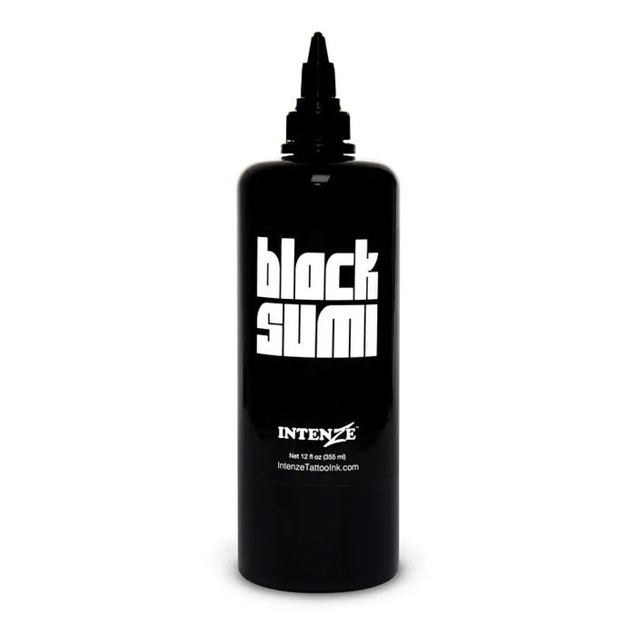Intenze Japaneze Black Sumi Tattoo Ink 360ml