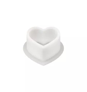 Transparent heart shaped ink caps for tattoo ink