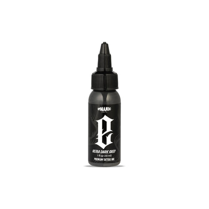 Dynamic Smoke Opaque Greys Tattoo Ink Set E bottle